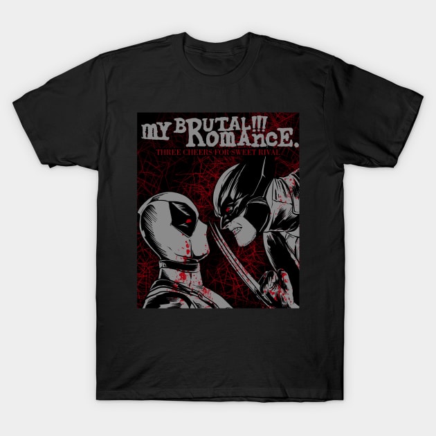 brutal romance T-Shirt by spoilerinc